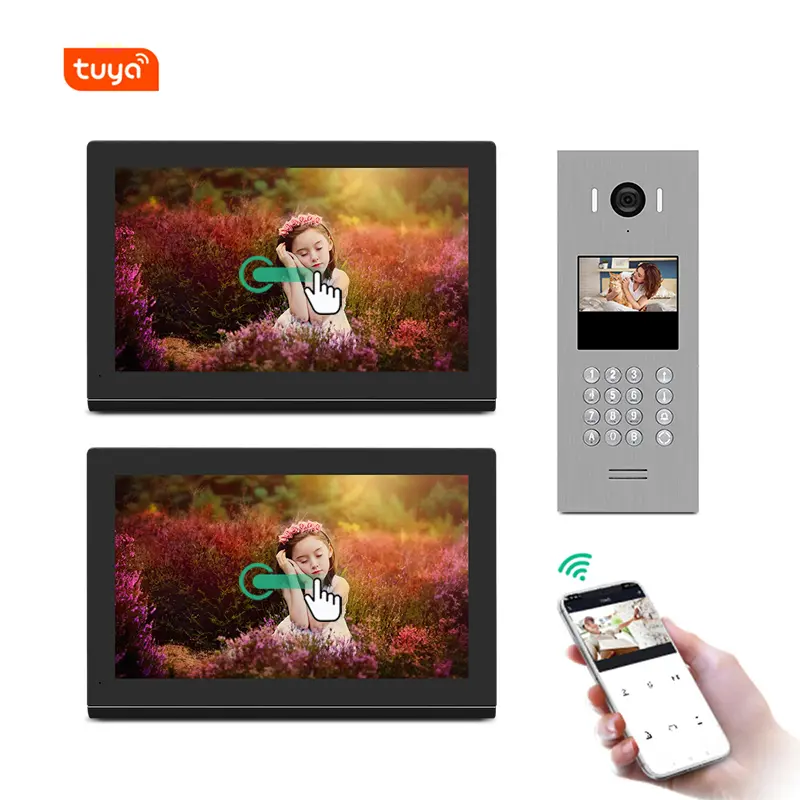 Stainless Steel IP Video Door Entry System For Apartment