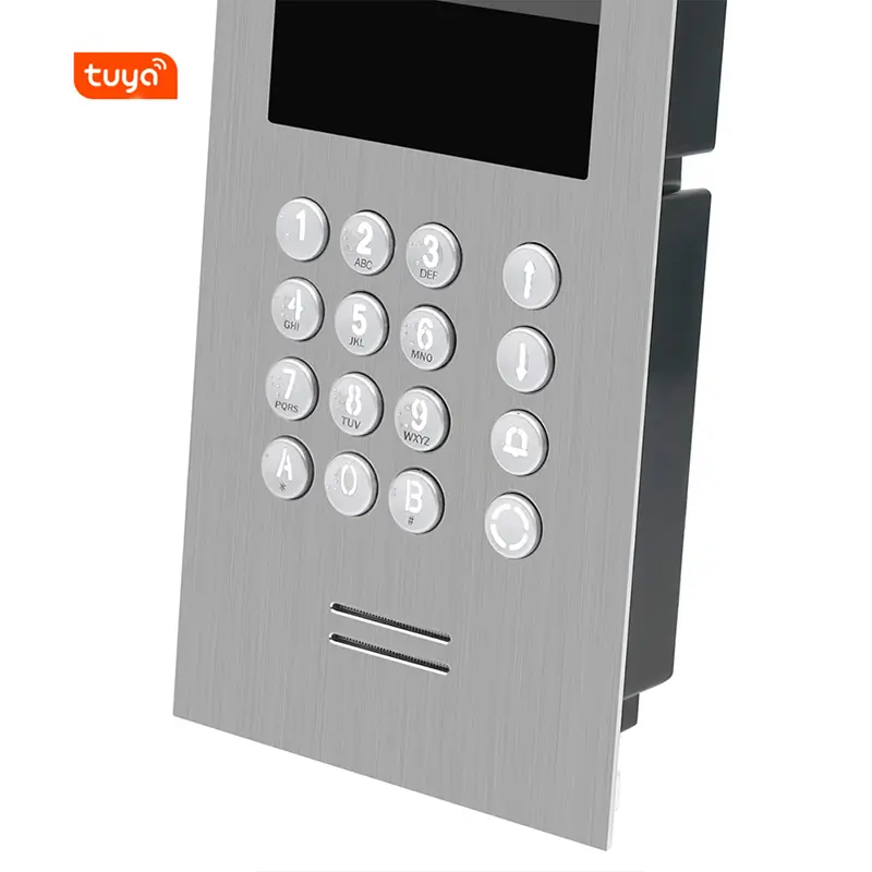 Braille keypad IP Video Door Entry System For Apartment