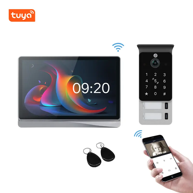 Factory Video Intercom System For Two-Family
