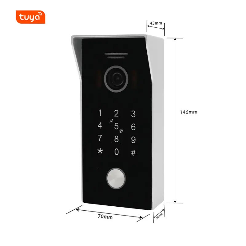 WIFI Video door phone for single house